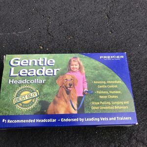 Gentle Leader Premier Headcollar Training Guide No Pull Deep Purple New Size XL